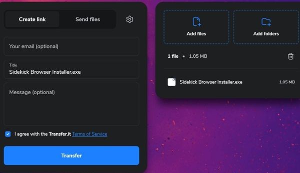 File của bạn có thực sự "riêng tư" trên Transfer.it?