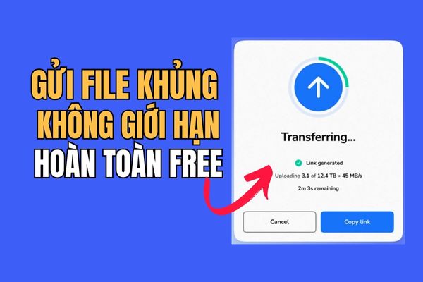 Transfer.it – ​​Send a free large file, no account need
