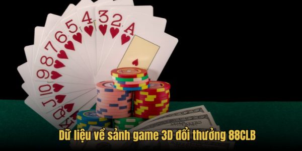 Dữ liệu về sảnh game 3D đổi thưởng 88CLB