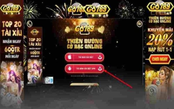 Hướng dẫn chi tiết cách tải app Go789