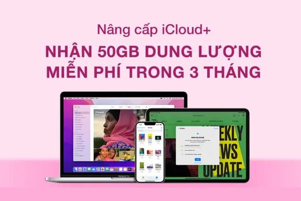 Instructions for receiving 50GB iCloud for free in the past 3 months