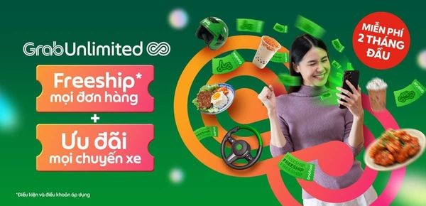 Điều kiện để nhận 6 tháng GrabUnlimited miễn phí