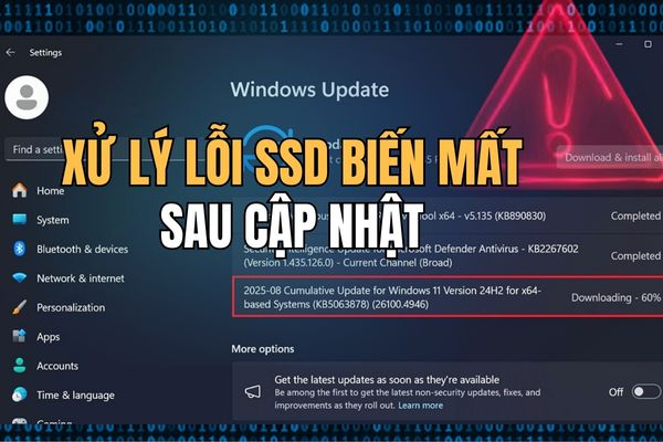 How to fix SSD disappearing due to new Windows 11 update
