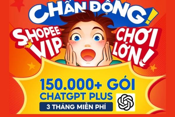 How to receive 3 months of free chatgpt plus from shopee