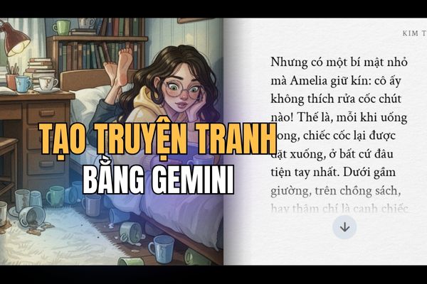 How to create comics with Gemini to make your own book