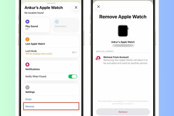 Tuyệt đối không gỡ thiết bị khỏi tài khoản Apple