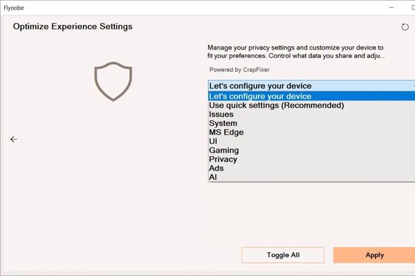 Tinh chỉnh hệ thống (hỗ trợ bởi CrapFixer)