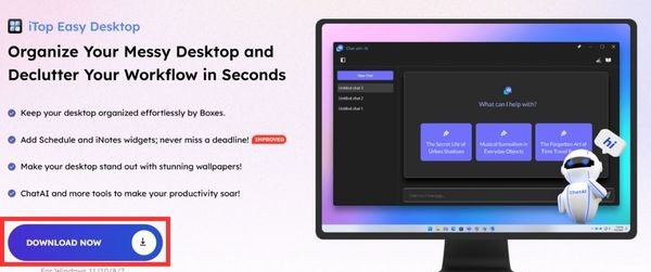 Tải phần mềm iTop Easy Desktop