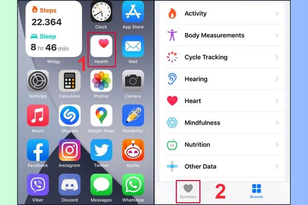 Chọn vào tab Tổng quan