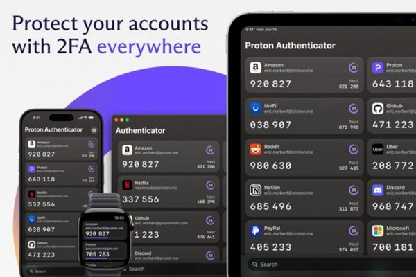 Những tính năng nổi bật của Proton Authenticator