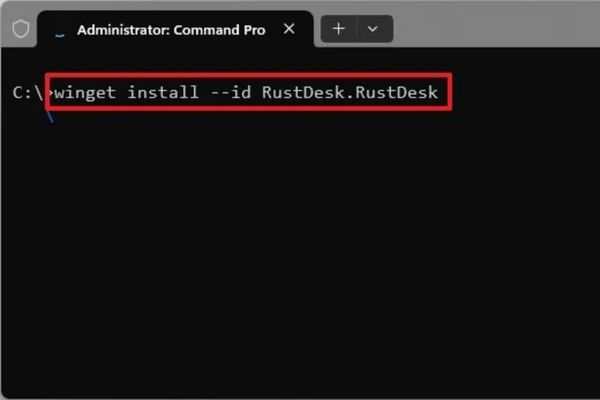 Hướng dẫn cài đặt RustDesk client trên Windows 11