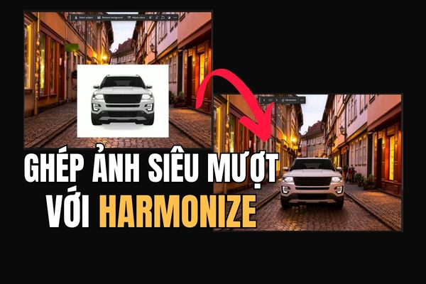 Master Photoshop’s Harmonize feature to combine photos