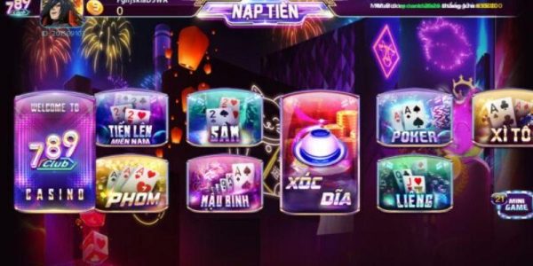 Nhiều dòng game slot đa dạng