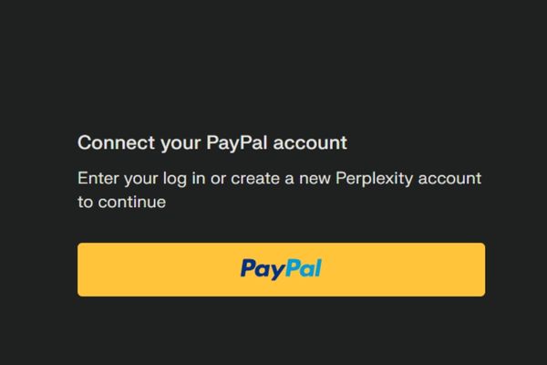 Liên kết với tài khoản PayPal