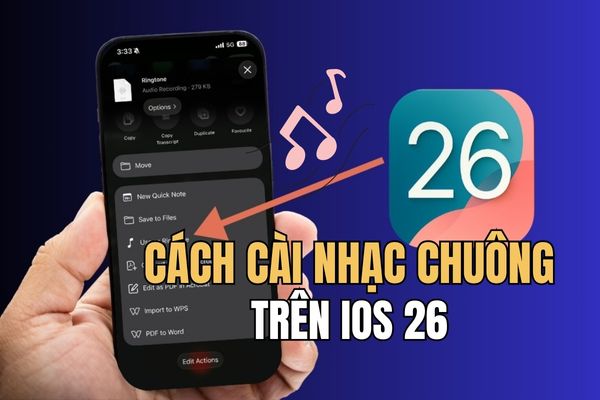 How to set ringtones on iOS 26 does not need garage