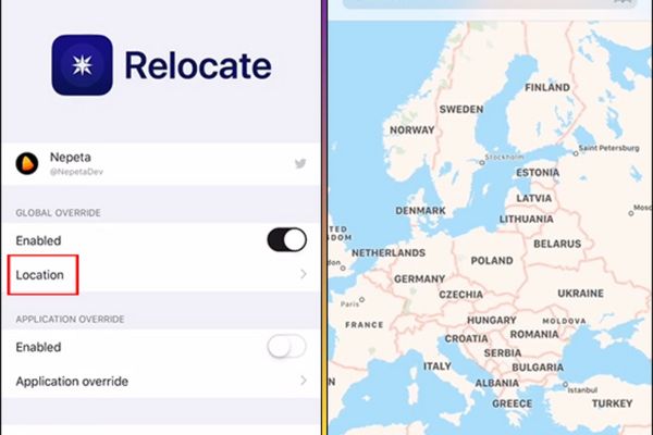 Hướng dẫn cách fake GPS trên iPhone bằng Relocate