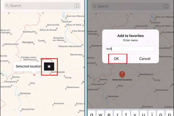 Cách lưu lại địa điểm này