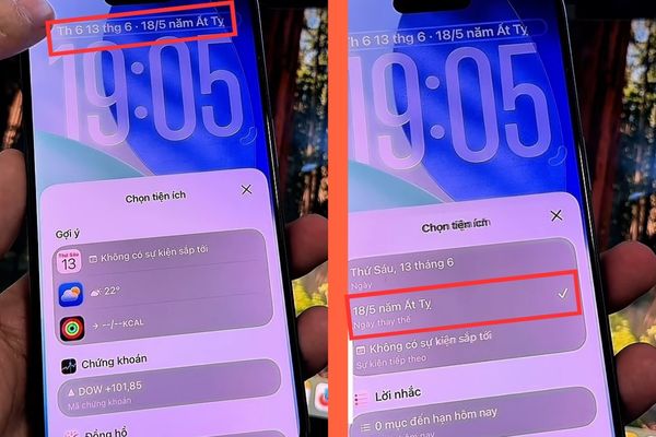 Cách hiển thị lịch âm trên iOS 26: Xem ngày Tết, giỗ chạp không cần app 15 Tìm đến mục Lịch, chọn Ngày thay thế.
