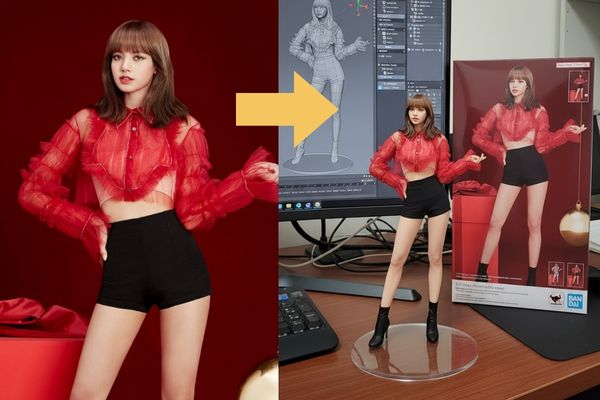 Cách tạo ảnh mô hình figure 3D bằng Gemini