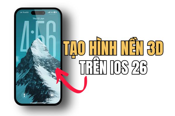 How to create 3D wallpapers on iOS 26 very beautiful