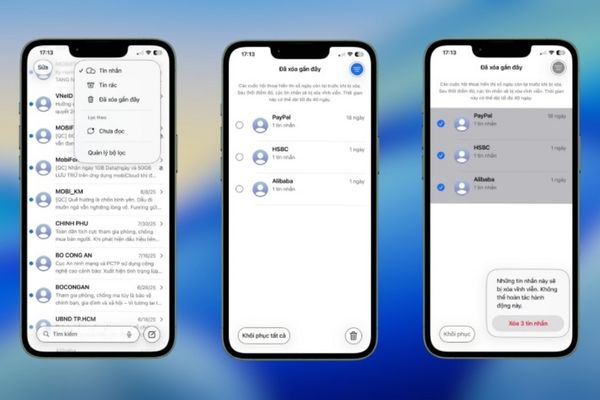 3 cách xóa SMS và iMessage trong iCloud