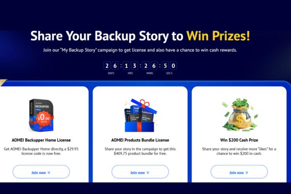 Free Key Aomei Backupper: worth more than $ 600 Free Key Aomei Backupper: worth more than $ 600