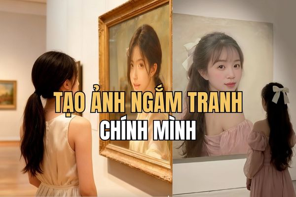 How to create pictures of pictures of yourself in the museum