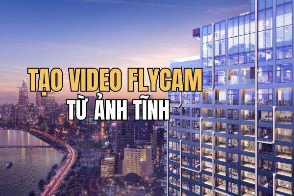 How to create Flycam videos from photos to sell real estate