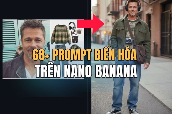 Synthesis Prompt creates photos on Nano Banana: 68+ ideas not to be missed