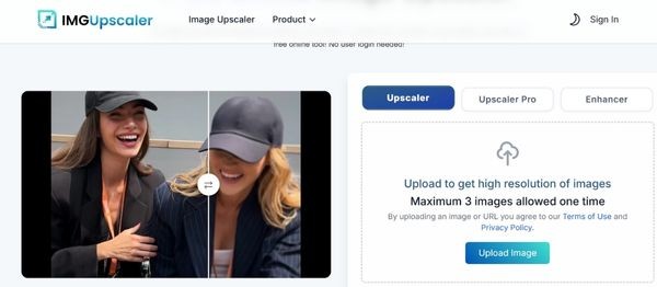 IMGUPSCALER: Công cụ upscale ảnh online lên 4K bằng AI