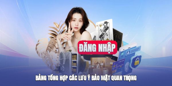 Bảng tổng hợp các lưu ý bảo mật quan trọng