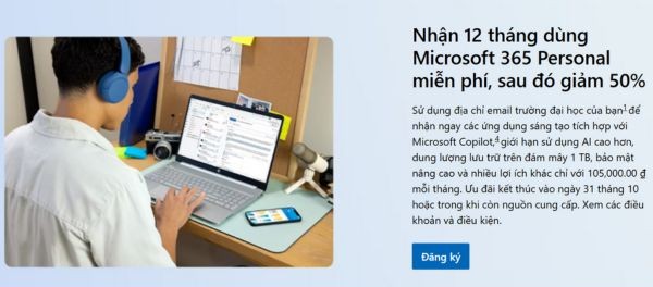Nhấp vào nút Đăng ký