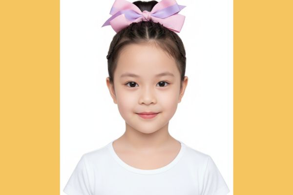 Cách làm ảnh thẻ cho con bằng AI siêu nét 15 Kiểu tóc đuôi ngựa năng động