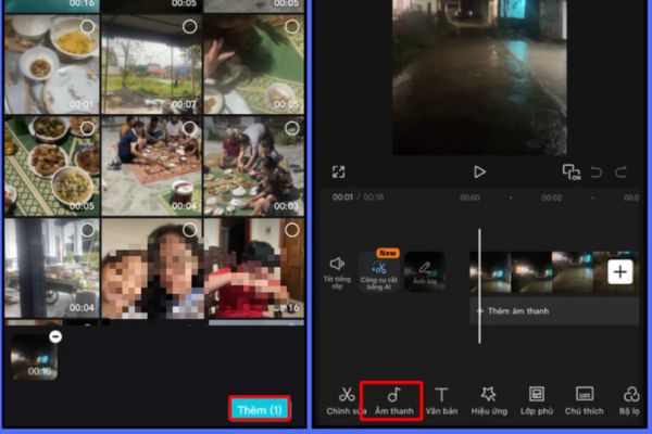 Cách lọc tạp âm bằng CapCut trên điện thoại