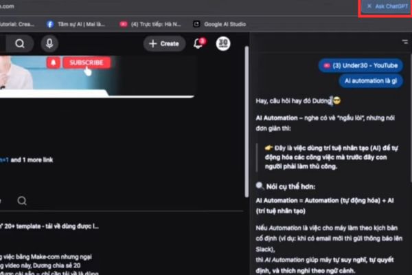 Khám phá cách sử dụng ChatGPT Atlas: Trải nghiệm duyệt web đỉnh cao 18 Cách sử dụng ChatGPT Atlas để làm việc hiệu quả