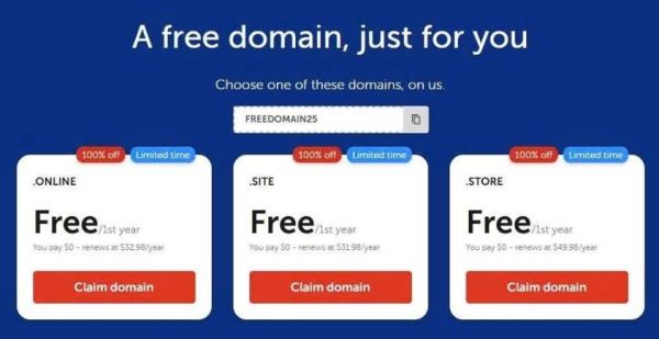 Namecheap khuyến mãi 3 Domain giá 0$