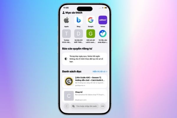 Hướng dẫn đưa thanh địa chỉ Safari lên đầu trên iPhone iOS 26 9 Tổng quan về thay đổi trên iOS 26