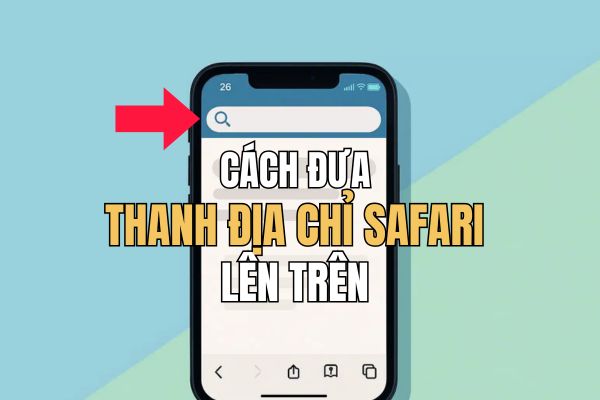 Instructions for bringing the Safari address bar to the top on iPhone iOS 26 Instructions for bringing the Safari address bar to the top on iPhone iOS 26