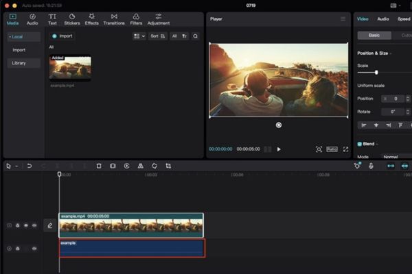 Cách dùng CapCut tách âm thanh khỏi video cực dễ 22 Track âm thanh sẽ được tách ra và hiển thị ngay bên dưới