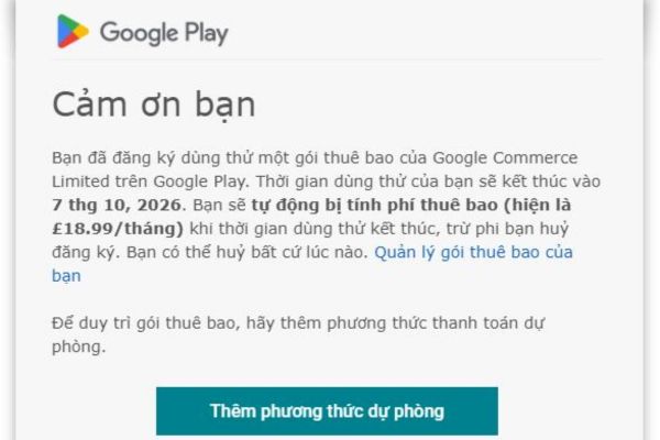 Cách nhận Google One AI Premium miễn phí 1 năm cho sinh viên Việt Nam