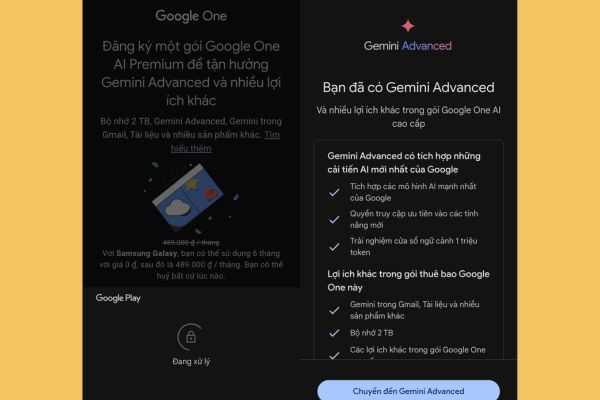 Cách lấy Google One AI Premium miễn phí cho người dùng Samsung, OPPO 17 Cách lấy Google One AI Premium miễn phí