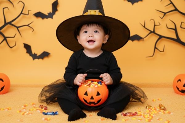 Tổng hợp 17+ prompt tạo ảnh Halloween bằng AI ấn tượng 23 Tạo hình phù thủy nhí