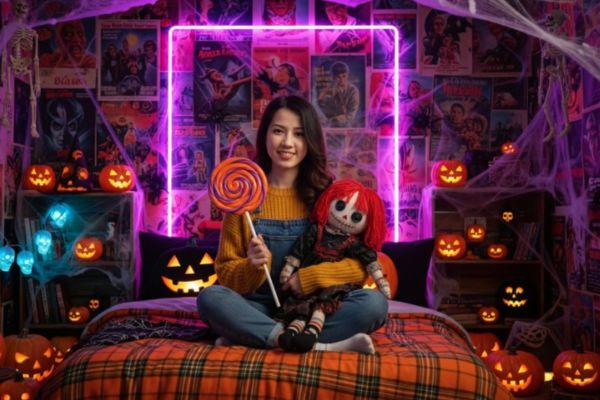Tổng hợp 17+ prompt tạo ảnh Halloween bằng AI ấn tượng 27 Phong cách Halloween ấm cúng
