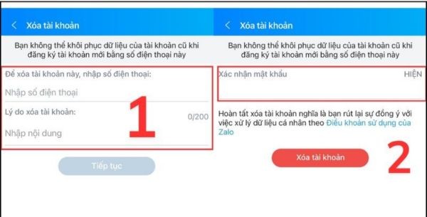 Cách xử lý khi Số điện thoại bị người khác đăng ký Zalo 19 Nhập lại số điện thoại
