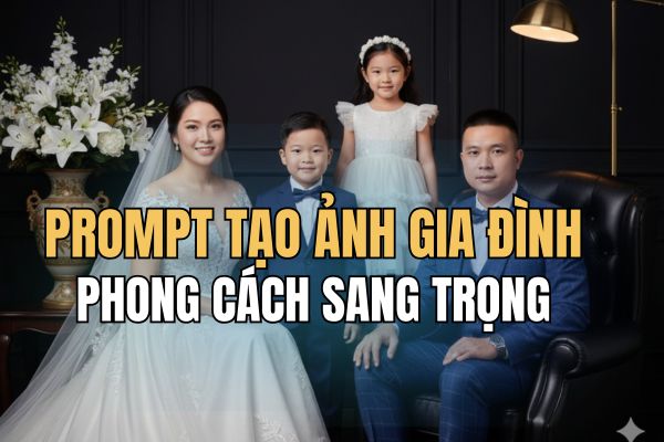 How to pair family photos with a luxurious concept