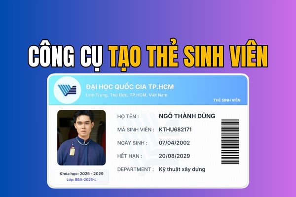 Instructions for creating online student cards for schools in Vietnam, America, Japan, and Korea Instructions for creating online student cards for schools in Vietnam, America, Japan, and Korea