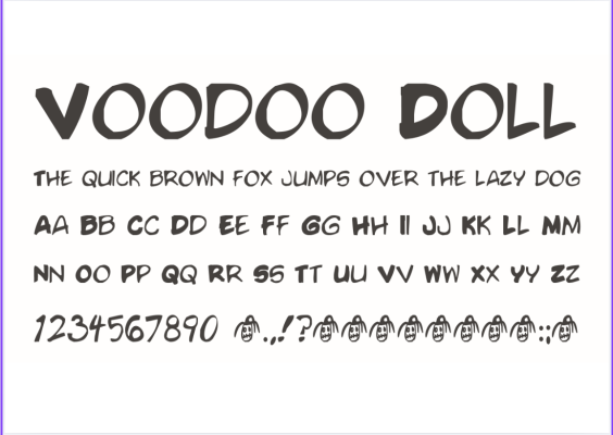 Font chữ Voodoo
