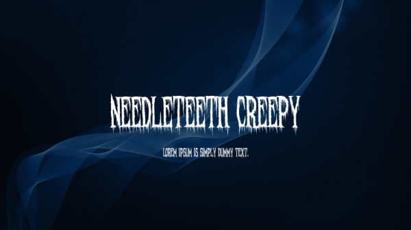 Font chữ Needleteeth