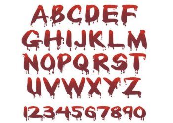 [Tuyển tập] 10+ Font chữ Halloween kinh dị nhất cho banner, poster 1