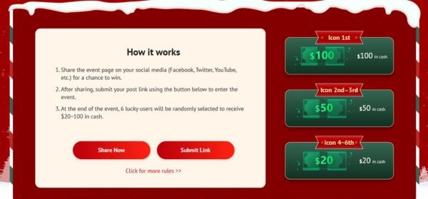 AOMEI Christmas Carnival Giveaway 2025: Nhận 21 phần mềm bản quyền miễn phí 16 Cơ hội nhận thưởng hiện kim khi chia sẻ sự kiện